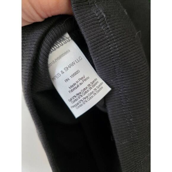 VERONICA BEARD Cathie Ruffled Top M Black $158 - Picture 9 of 9